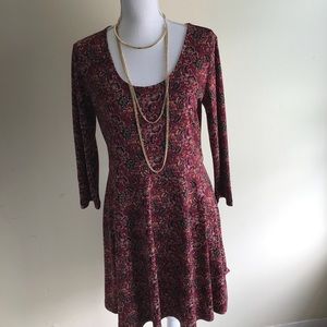 Forever 21 Boho Skater Dress